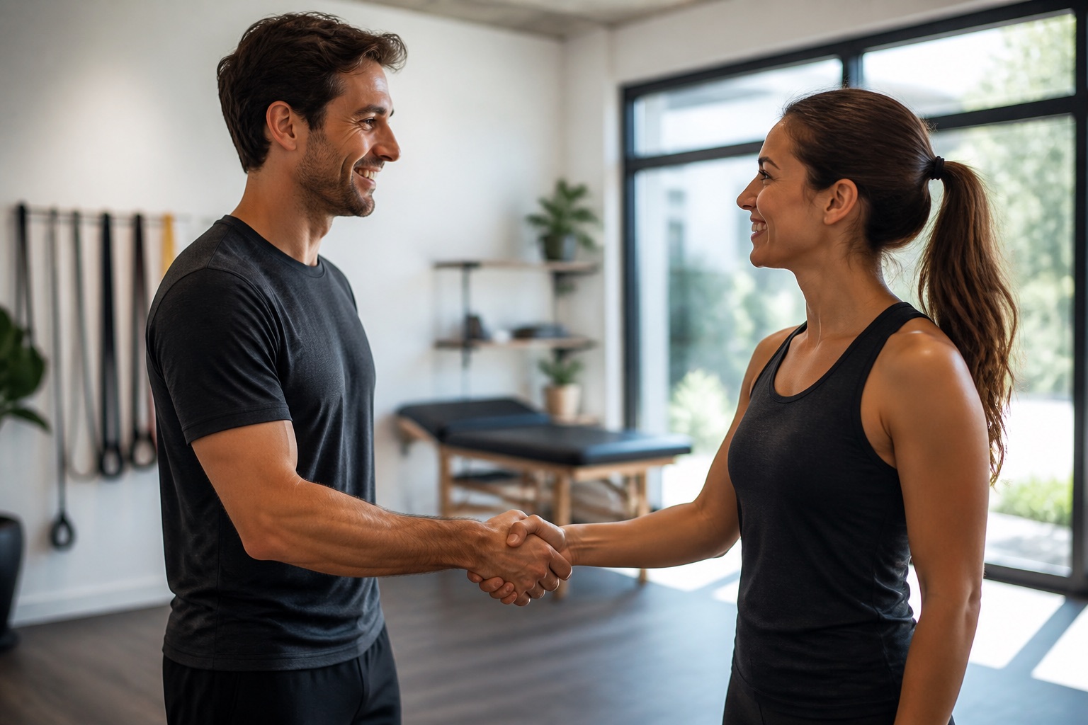 Meeting a coach